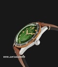 Oris Divers Sixty-Five 01 733 7707 4357-07 5 20 45 Green Dial Brown Leather Strap-1